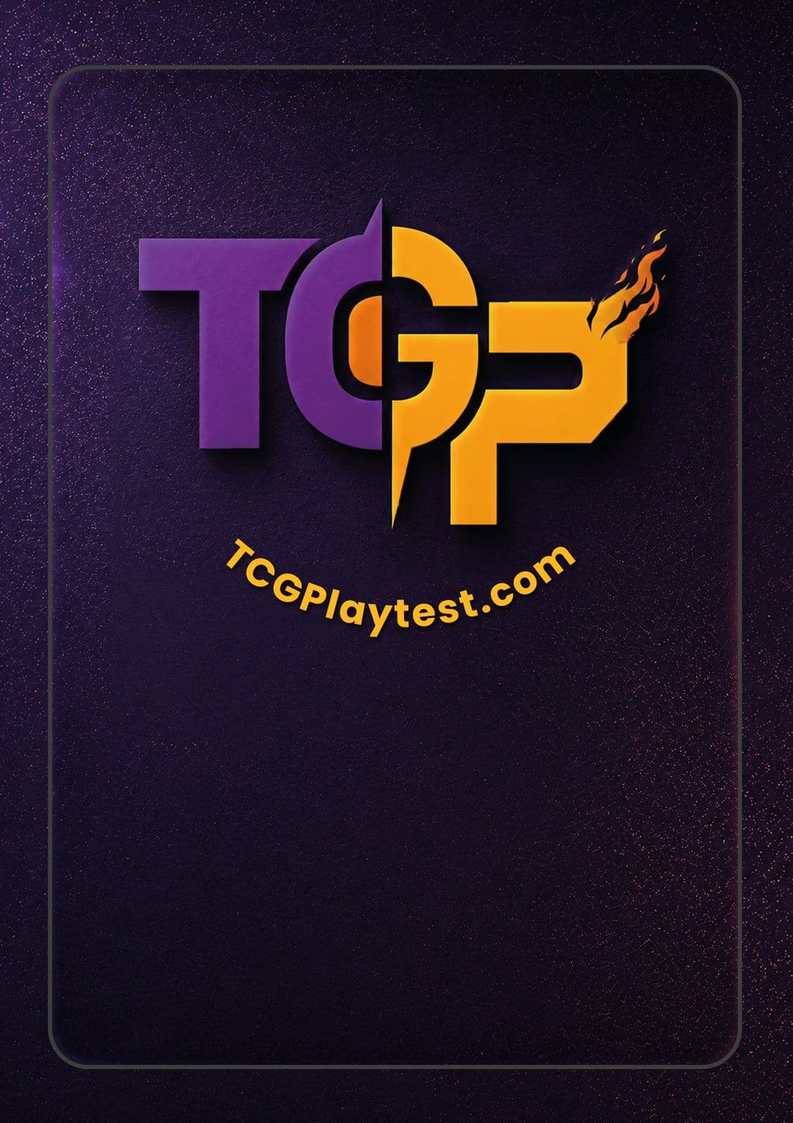 TCGPlaytest branded card